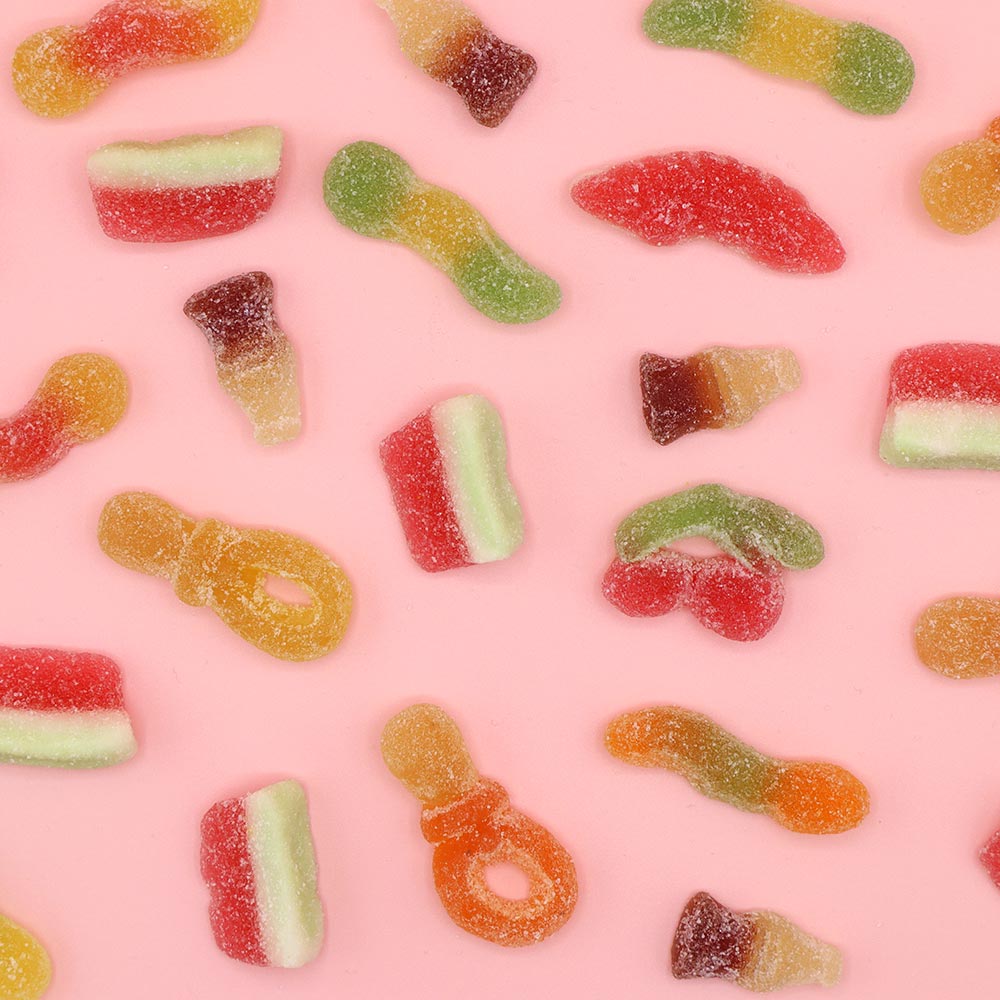 SUGAR MONSTER FIZZY MIX 1KG